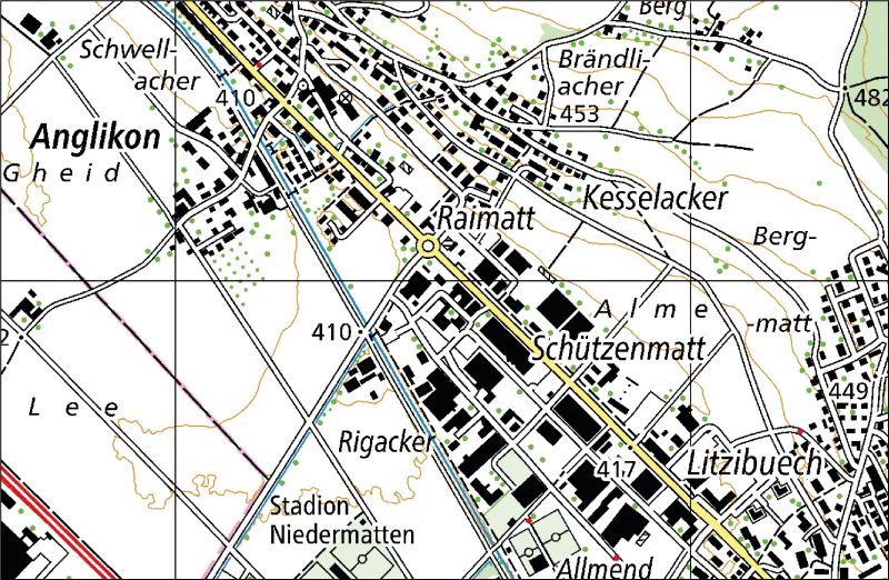 Detailansicht auf Multiboard